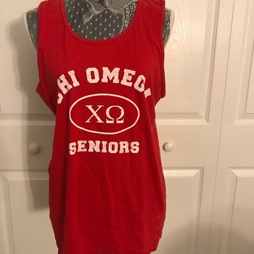 Chi Omega tank top!